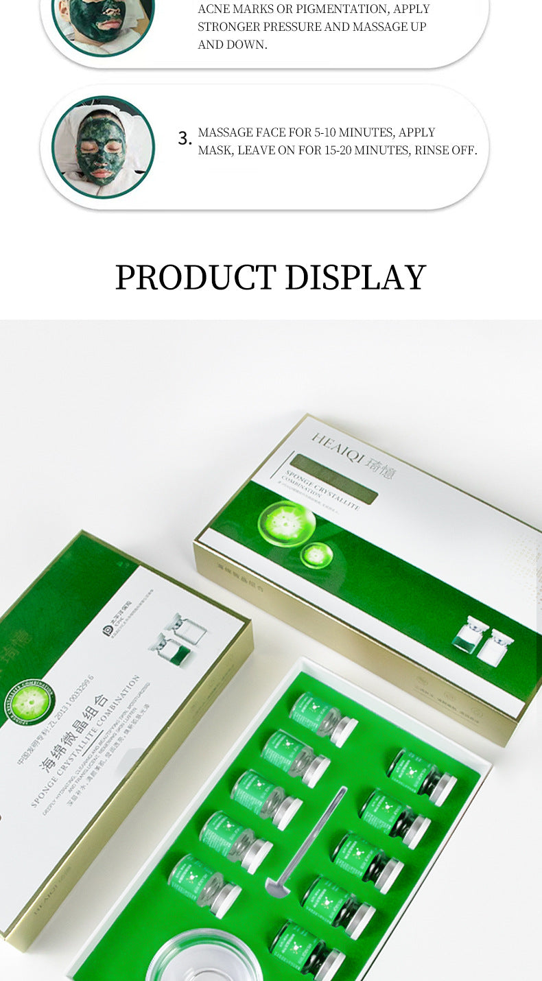 Algae Peeling Whitening Melasma Peel Kit Natural Seaweed Bone Plant Extract Mask Rejuvenation Moisturize Facial Skin Care