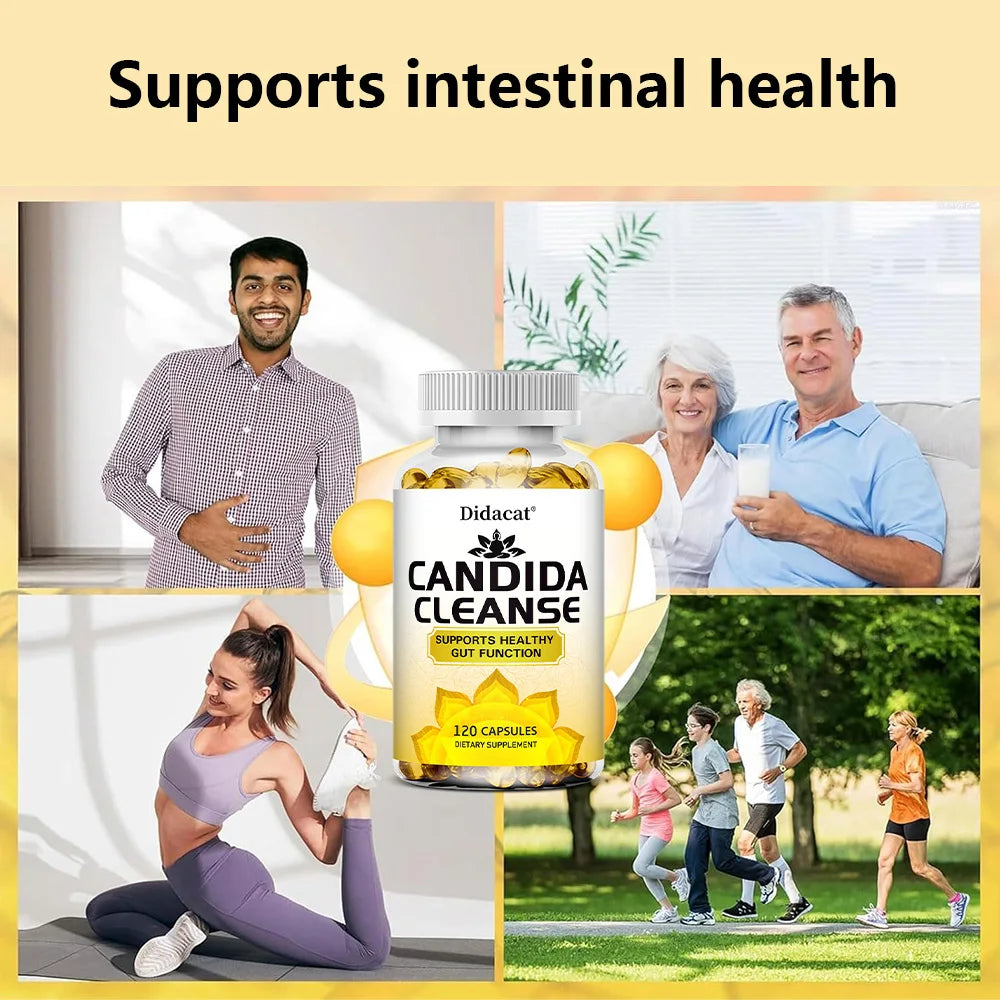 Candida Cleanse, Gut Health Supplement