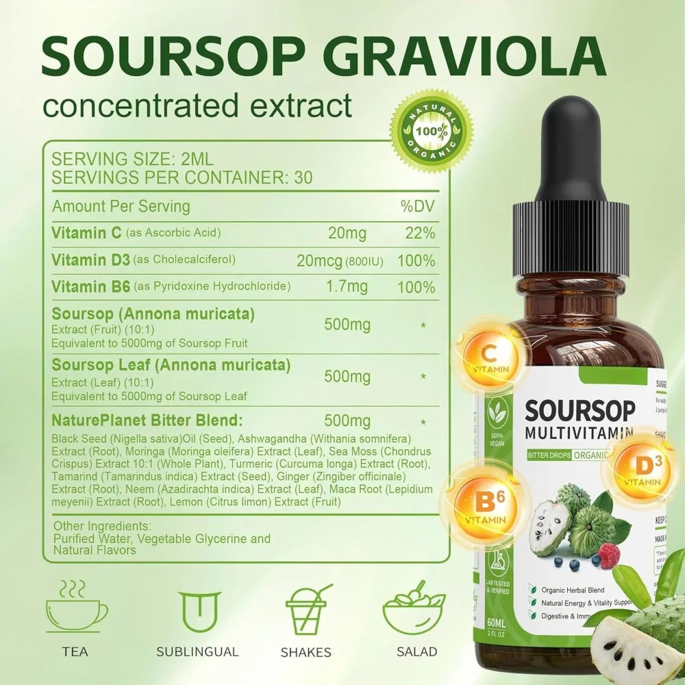 Soursop Liquid Drops