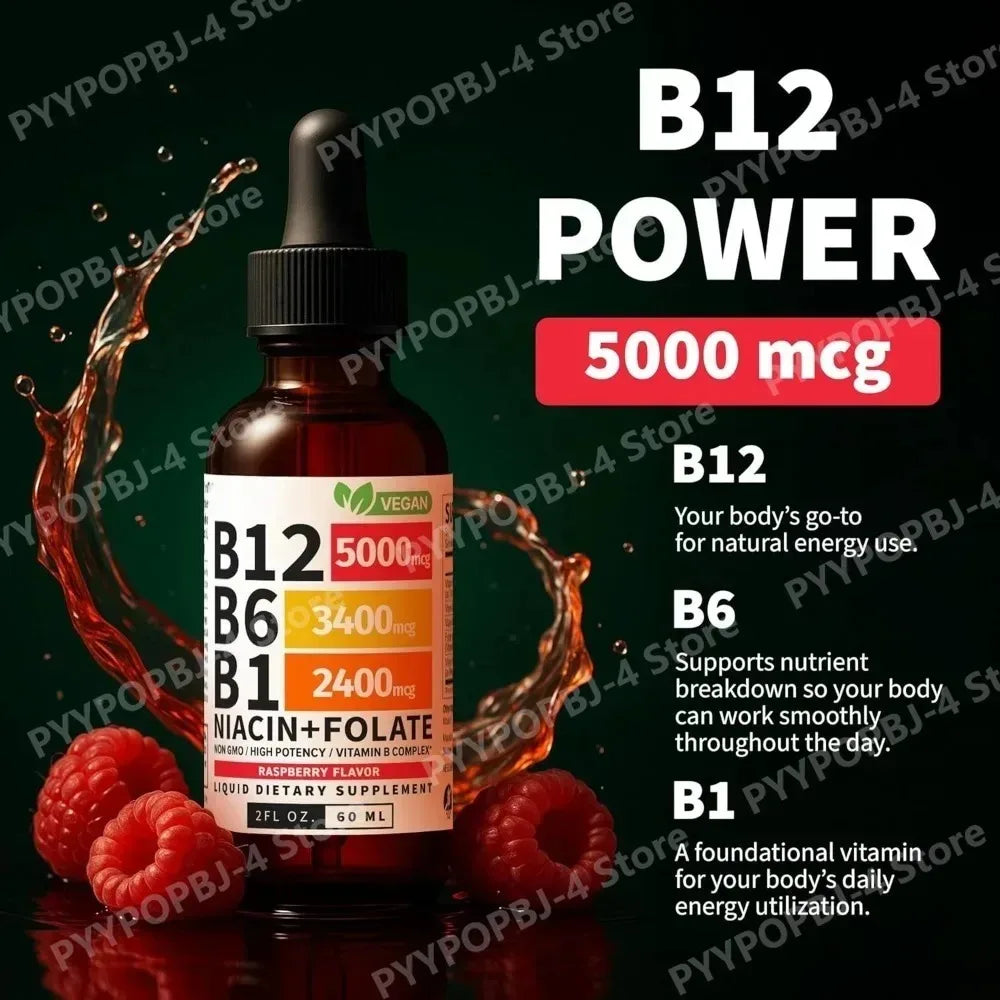 Vitamin B12 B6 Liquid Drops
