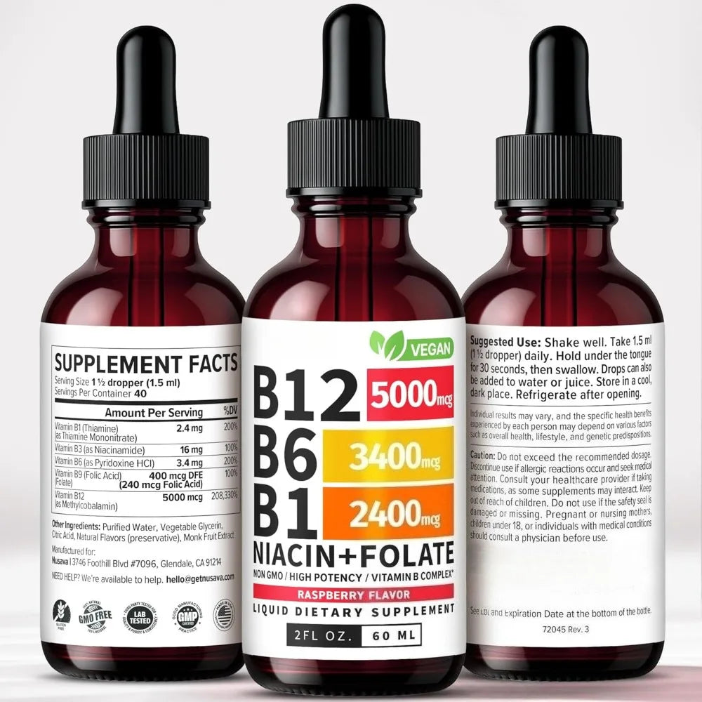 Vitamin B12 B6 Liquid Drops