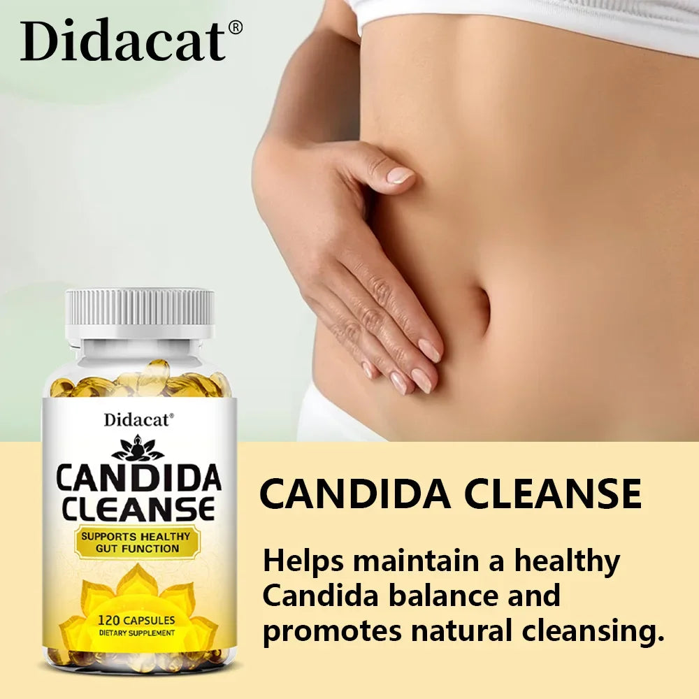 Candida Cleanse, Gut Health Supplement