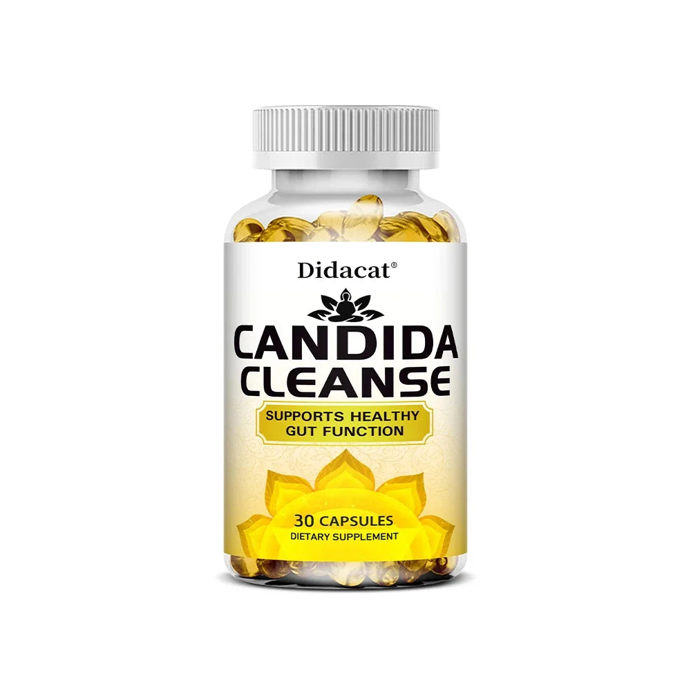 Candida Cleanse, Gut Health Supplement