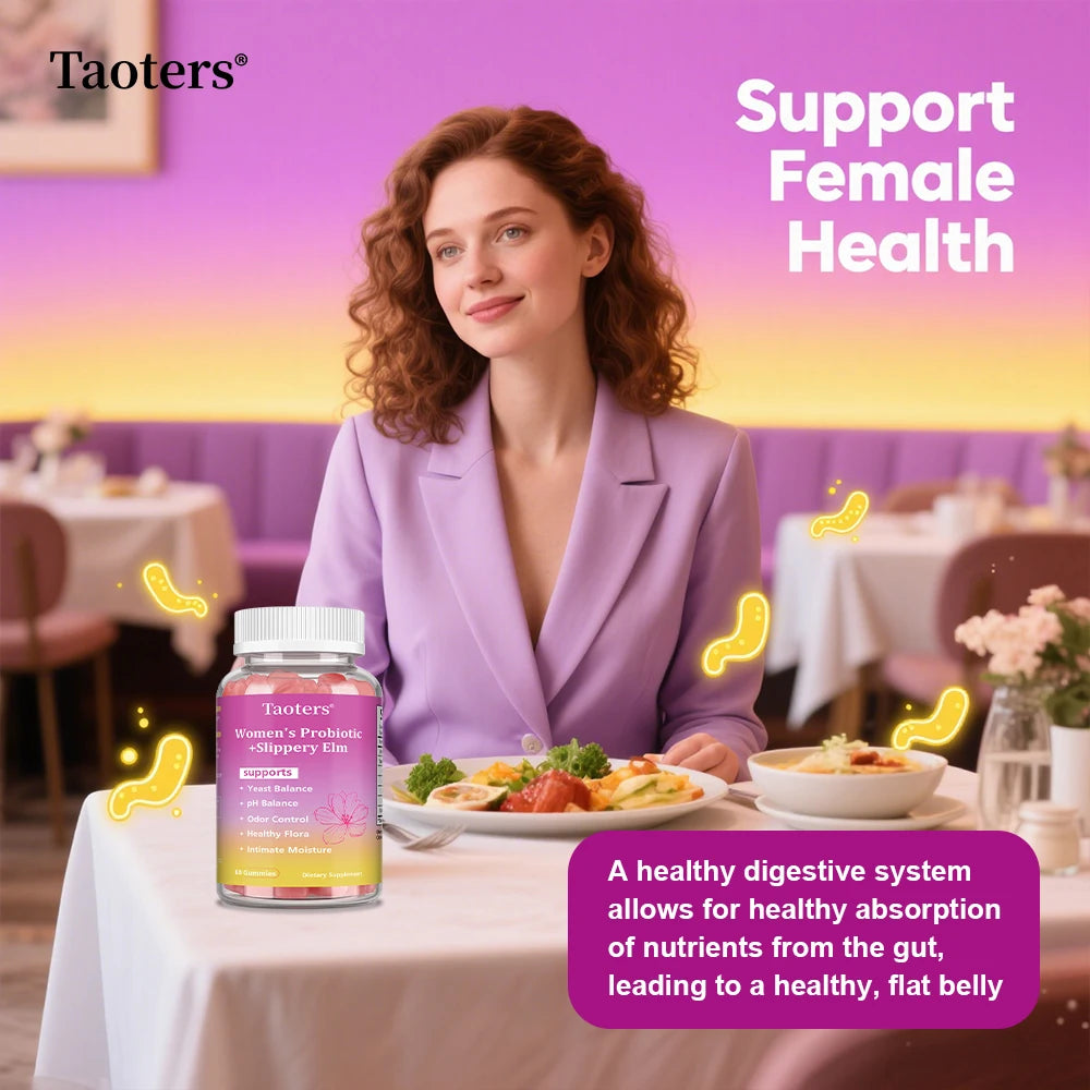 Women's Probiotics for Women Gummies, Supports Women's Health - Ph Balance, Healthy Odor, Supports Gut Immune Health-60 Gummies