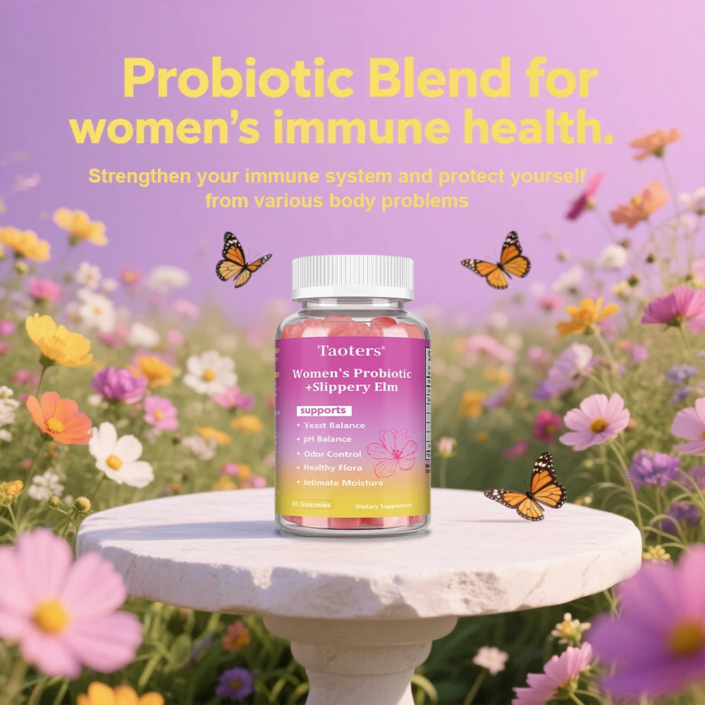 Women's Probiotics for Women Gummies, Supports Women's Health - Ph Balance, Healthy Odor, Supports Gut Immune Health-60 Gummies