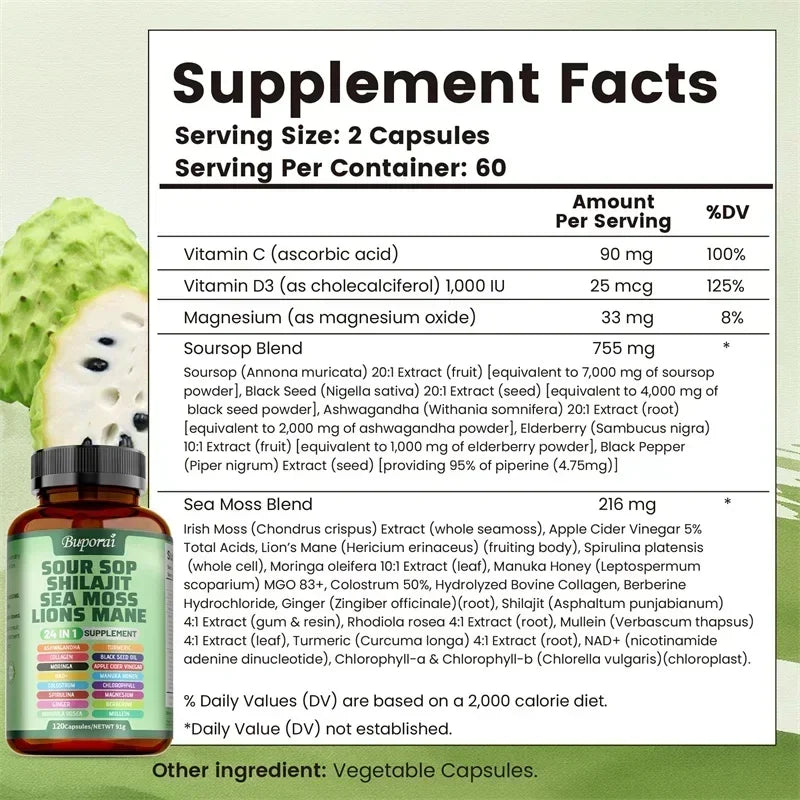 24-In-1 Soursop Supplement