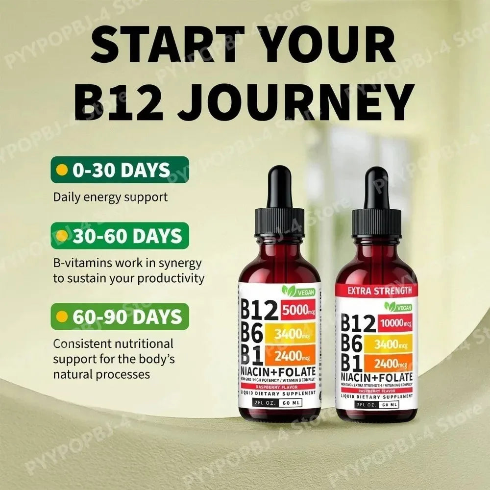 Vitamin B12 B6 Liquid Drops