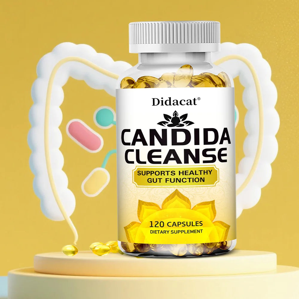 Candida Cleanse, Gut Health Supplement