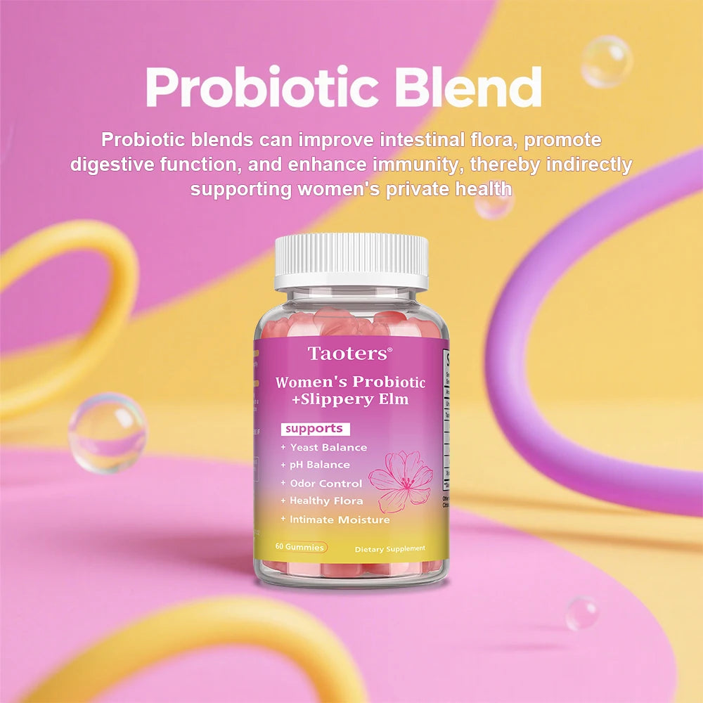 Women's Probiotics for Women Gummies, Supports Women's Health - Ph Balance, Healthy Odor, Supports Gut Immune Health-60 Gummies